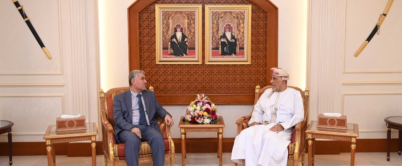 سمو السيد شهاب يستقبل السفير الجزائري