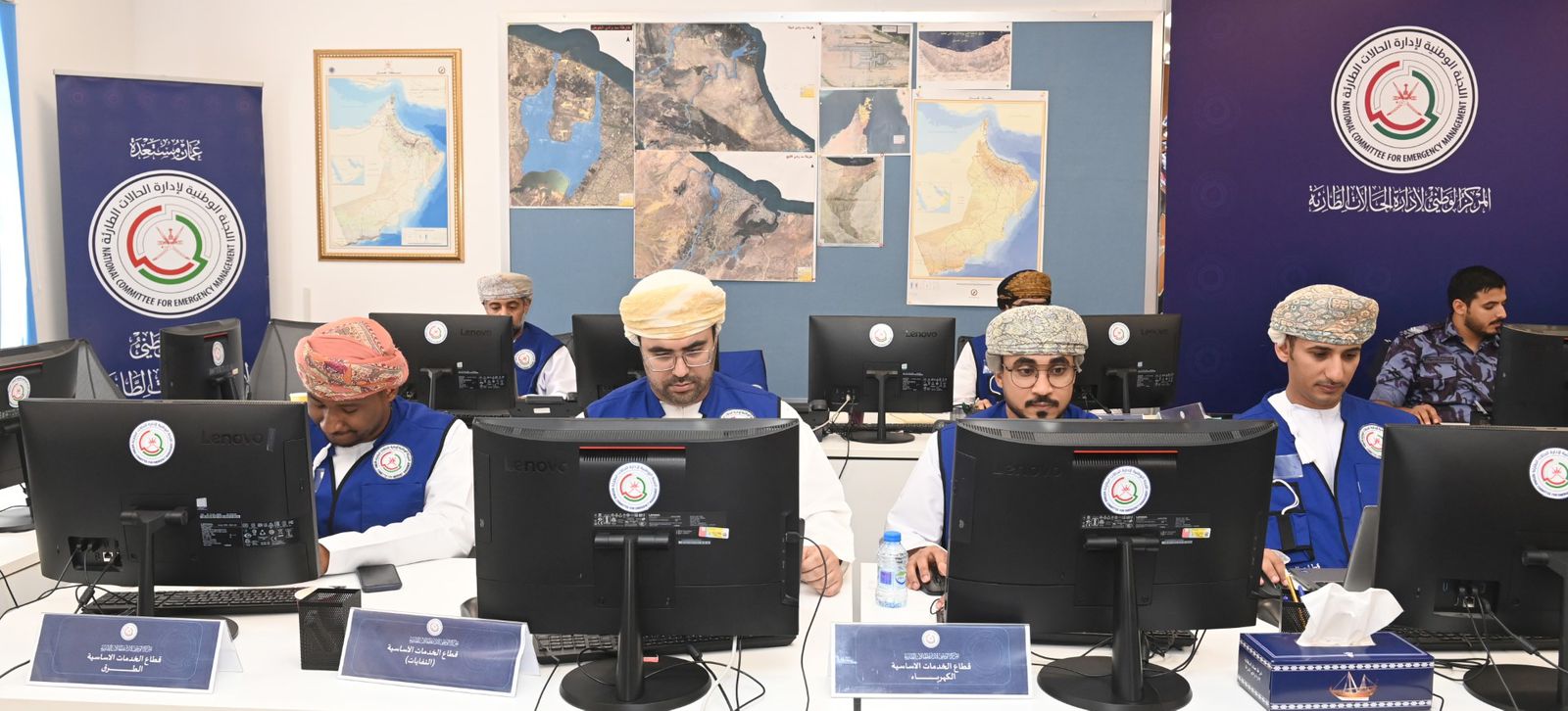 تزامنًا مع تأثيرات الحالة المدارية، تفعيل اللجنة الوطنية لإدارة الحالات الطارئة