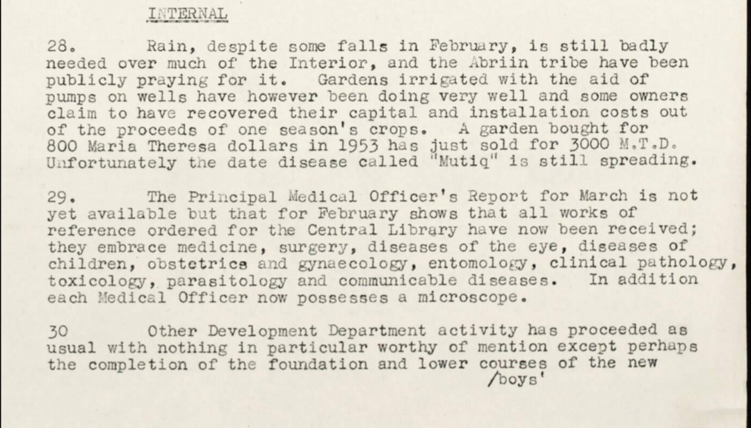 منها الأفغاني مدّعي النبوة وانفجار روي: أحداث وقعت في السلطنة عام 1963