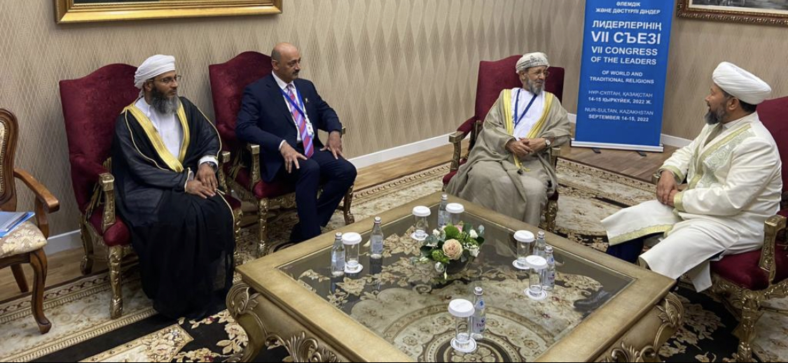 الأمين العام بمكتب الإفتاء يلتقي بالمفتي العام لكازاخستان