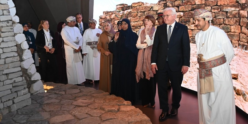 تضمنت مباحثات مع جلالة السلطان، الرئيس الألماني يغادر البلاد