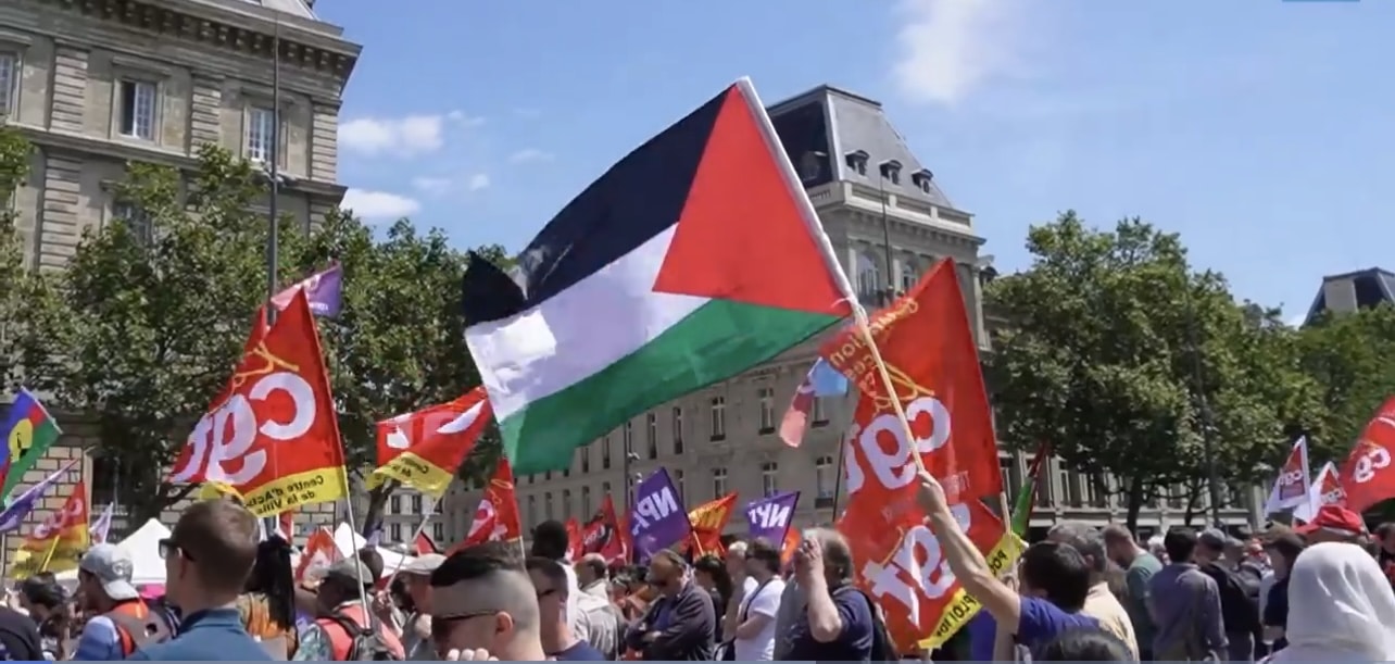 خلال 10 أشهر: أكثر من 22 ألف مظاهرة أوروبية نصرة لغزة