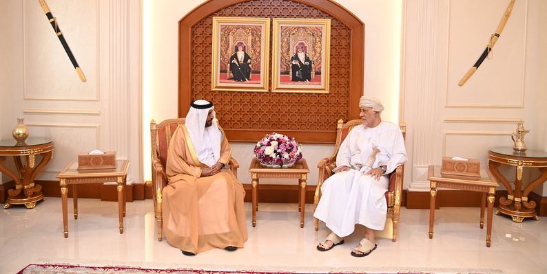 سمو السيد شهاب يستقبل السفير الإماراتي