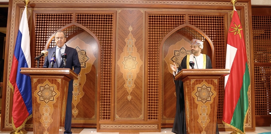 اتفاق عماني روسي على أهمية الحوار والتعاون لإيجاد الحلول الدبلوماسية لمختلف القضايا