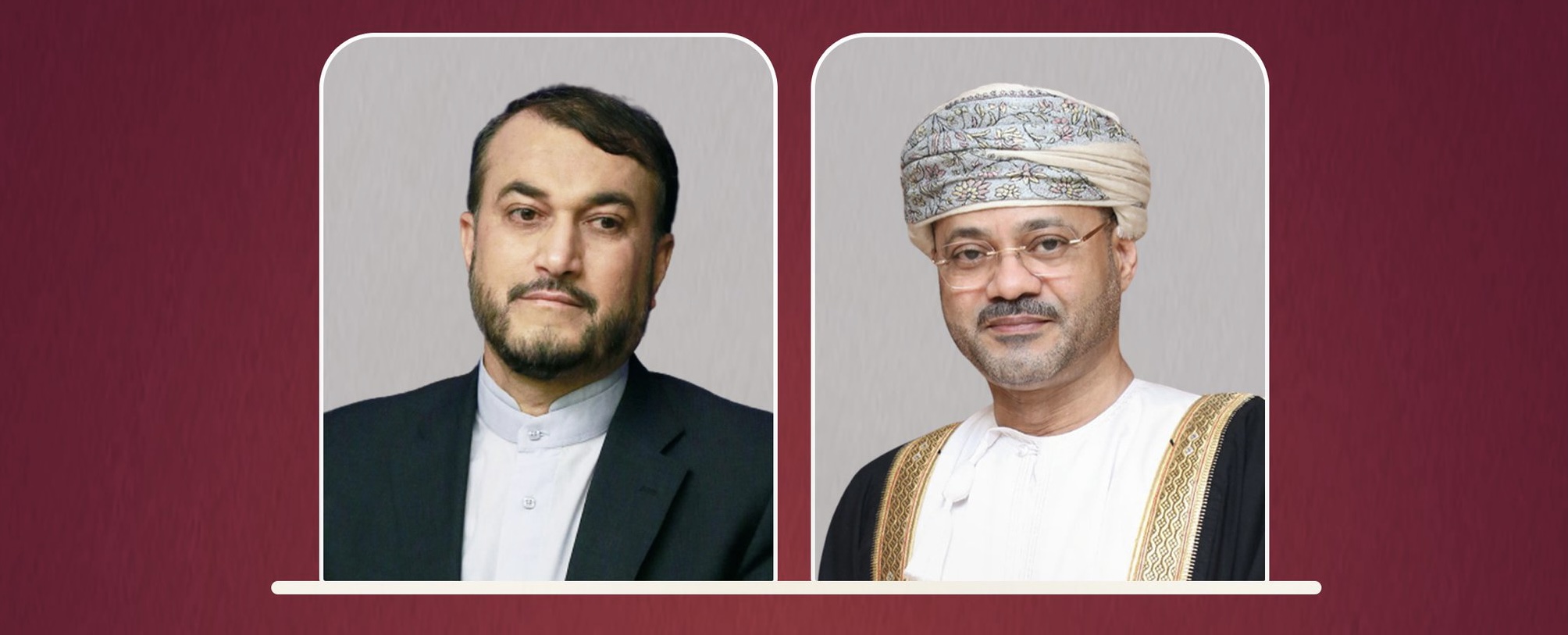 السيد بدر يتلقى اتصالا من نظيره الإيراني