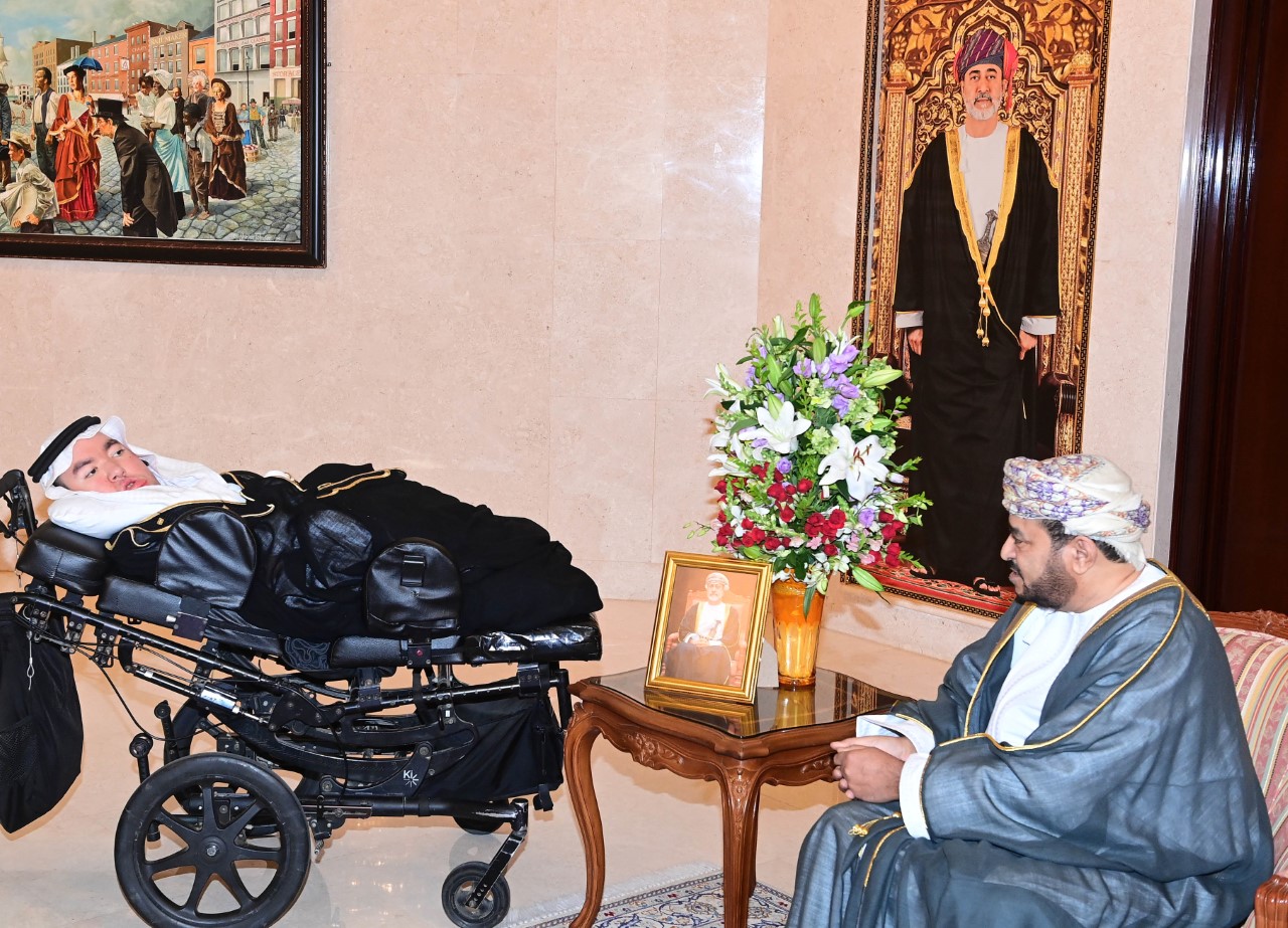 بتكليف سامٍ: سمو السيد فاتك يستقبل رئيس مجلس إدارة جمعية الإرادة