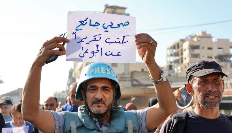 إسرائيل تريد إسكات عيون الإعلام في غزة بتجوعيهم