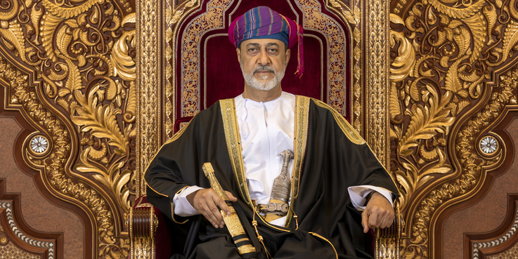 جلالة السلطان يهنئ ملك المغرب وأمير قطر