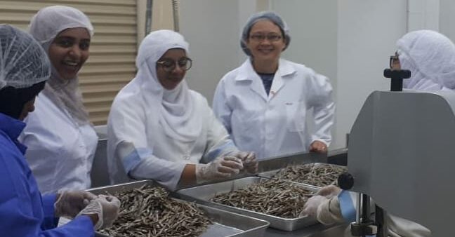 عمانية تُطوِّر منتجات سمكية تقليدية بلمسات عصرية