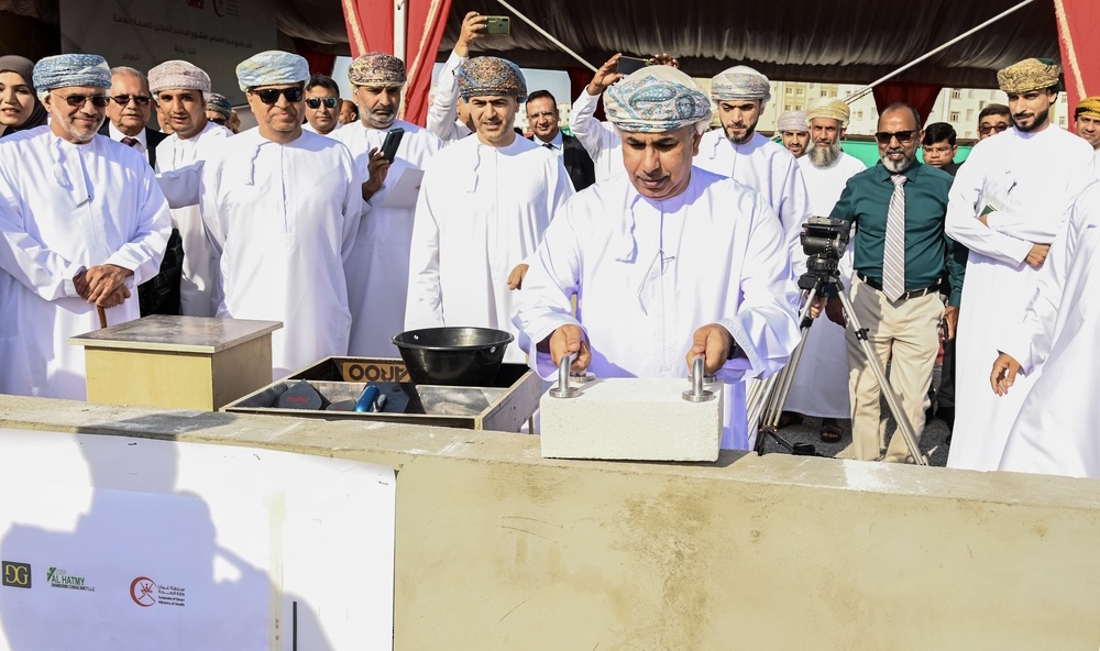 يستغرق إنجازه سنتين، وضع حجر الأساس للمختبر المركزي للصحة العامة