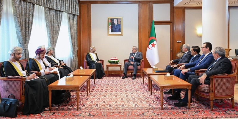 موضوعات عديدة على طاولة لقاء جمع بين السيد بدر ومسؤول جزائري