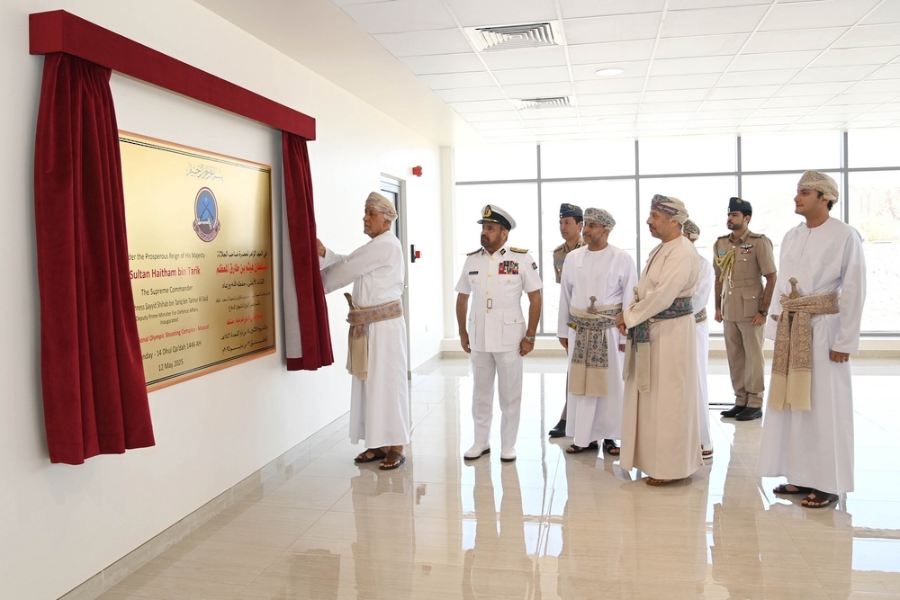 يُعزز استضافة البطولات الرسمية، سمو السيد شهاب بن طارق يفتتح المجمع الوطني الأولمبي للرماية