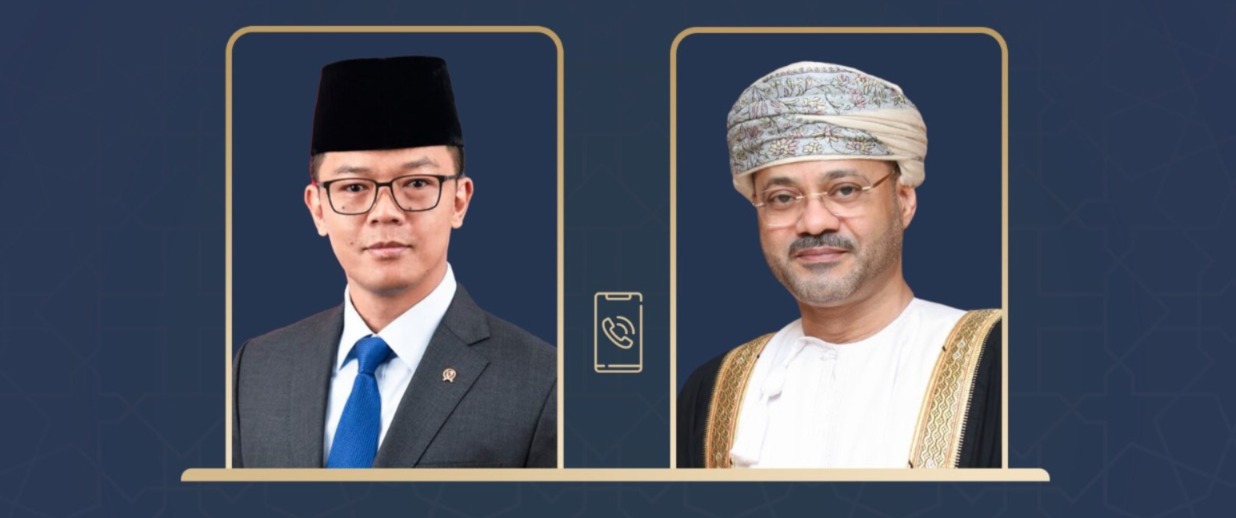 تطورات الشرق الأوسط يبحثها السيد بدر مع نظيره الإندونيسي