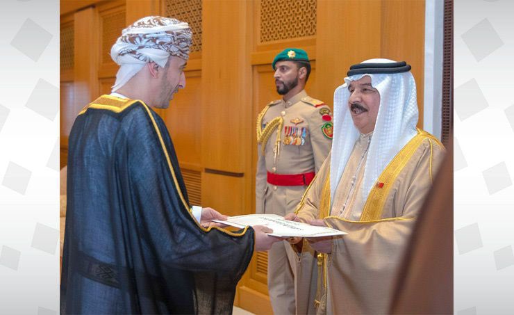 تحيات من جلالة السلطان إلى ملك البحرين
