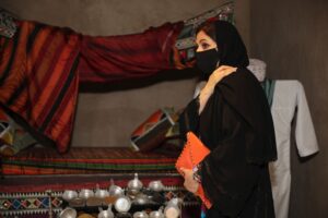 بالصور: السيدة الجليلة تزور حصن مرباط