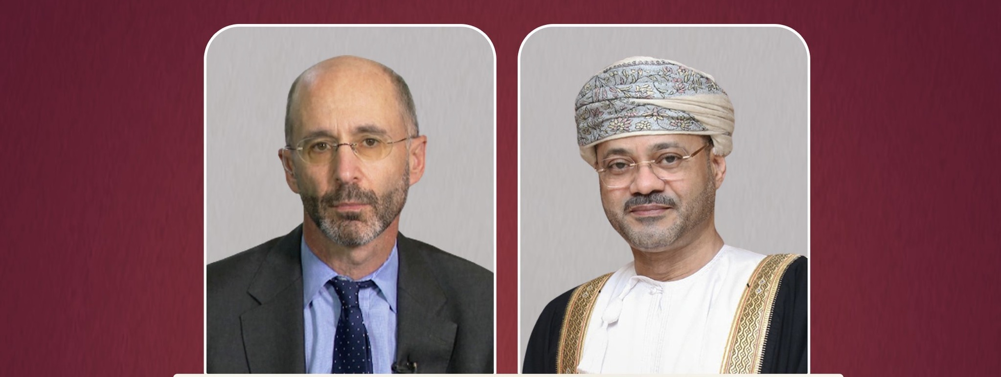 السيد بدر يبحث استئناف العمل بالاتفاق النووي مع مبعوث أمريكي