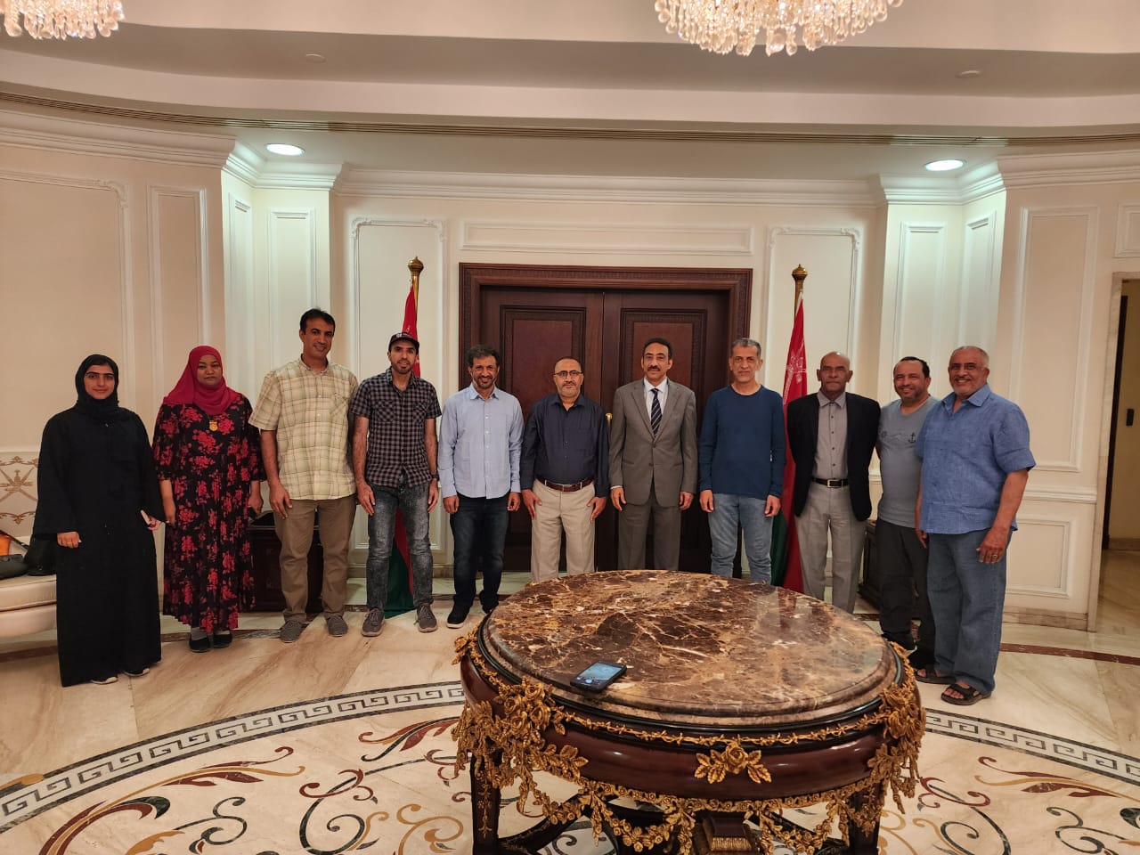 لبان تختتم مشاركتها في معرض الرياض وتنظم رحلة ثقافية إلى مصر