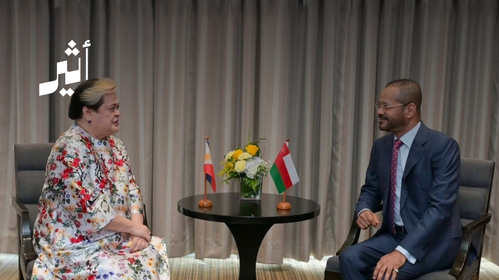 العُمانية ـ عُمان والفلبين تؤكدان على حرية وسلامة الملاحة عبر الطرق البحرية والتجارية 
