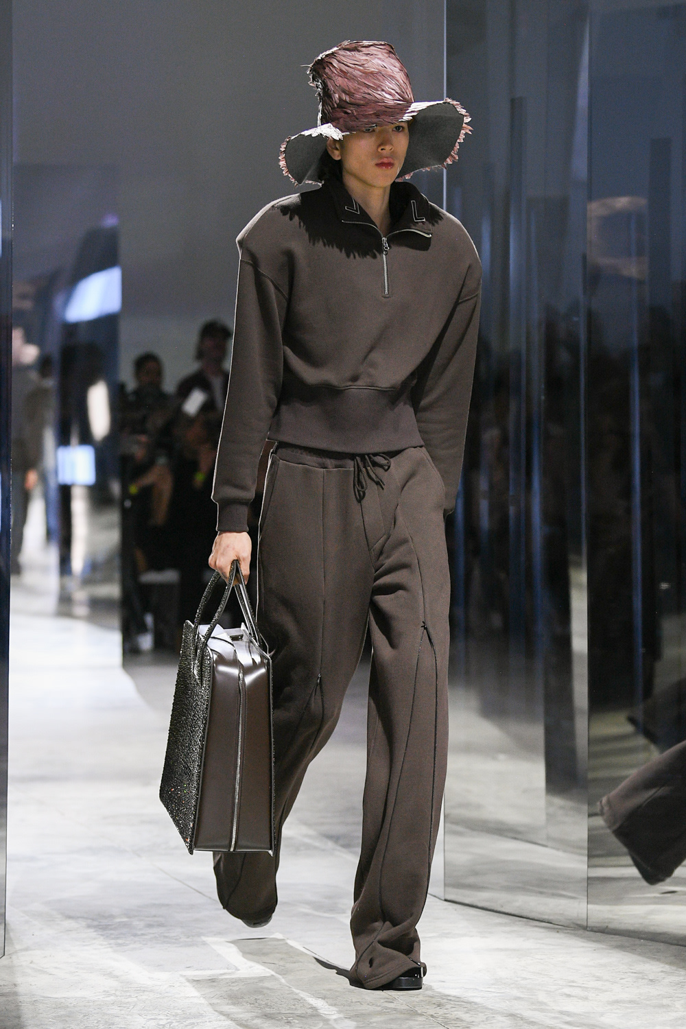 Louis Vuitton Lit Louis Vuitton Sweater Studio Jacquard Crew Neck Grey