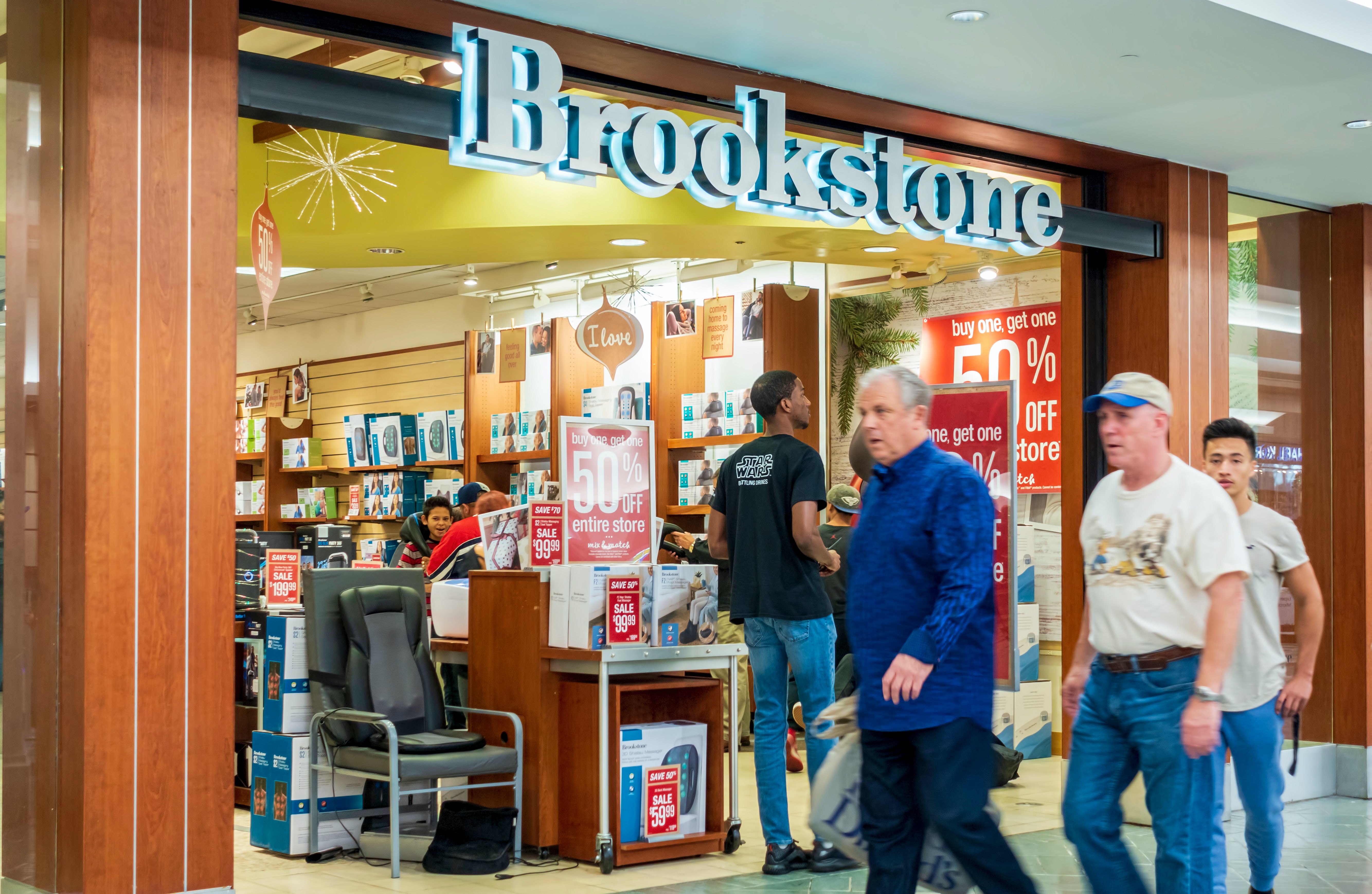 Bluestar Challenges Authentic Brands Group for Brookstone BoF