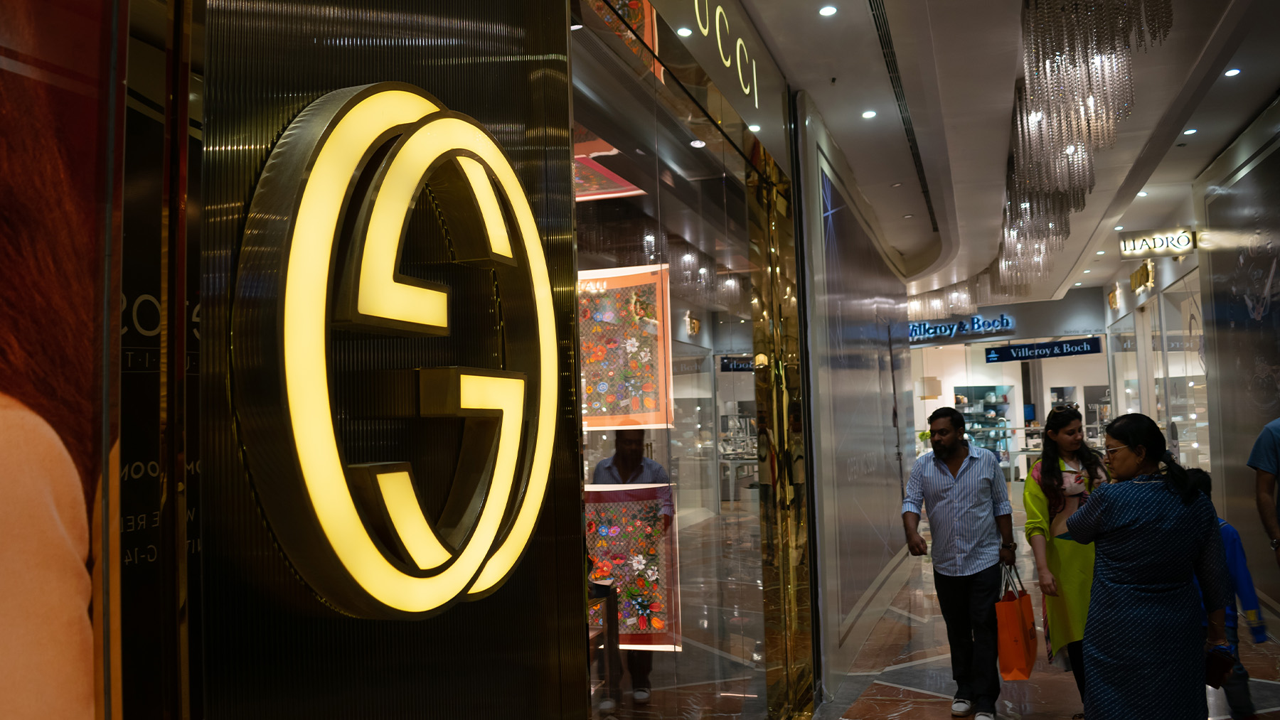 LVMH, Gucci to Expand in India With New Outlets in Reliance's Luxury Mall