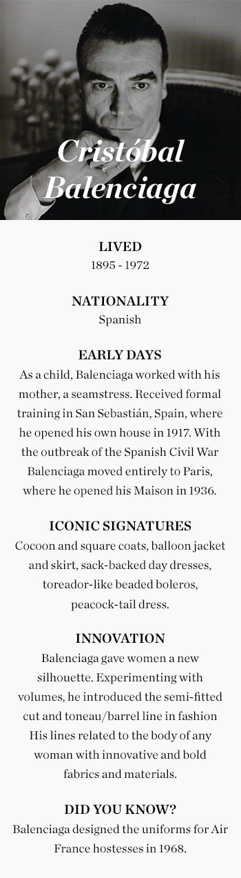 Cristóbal Balenciaga Biography  Facts Childhood Family Life Achievements