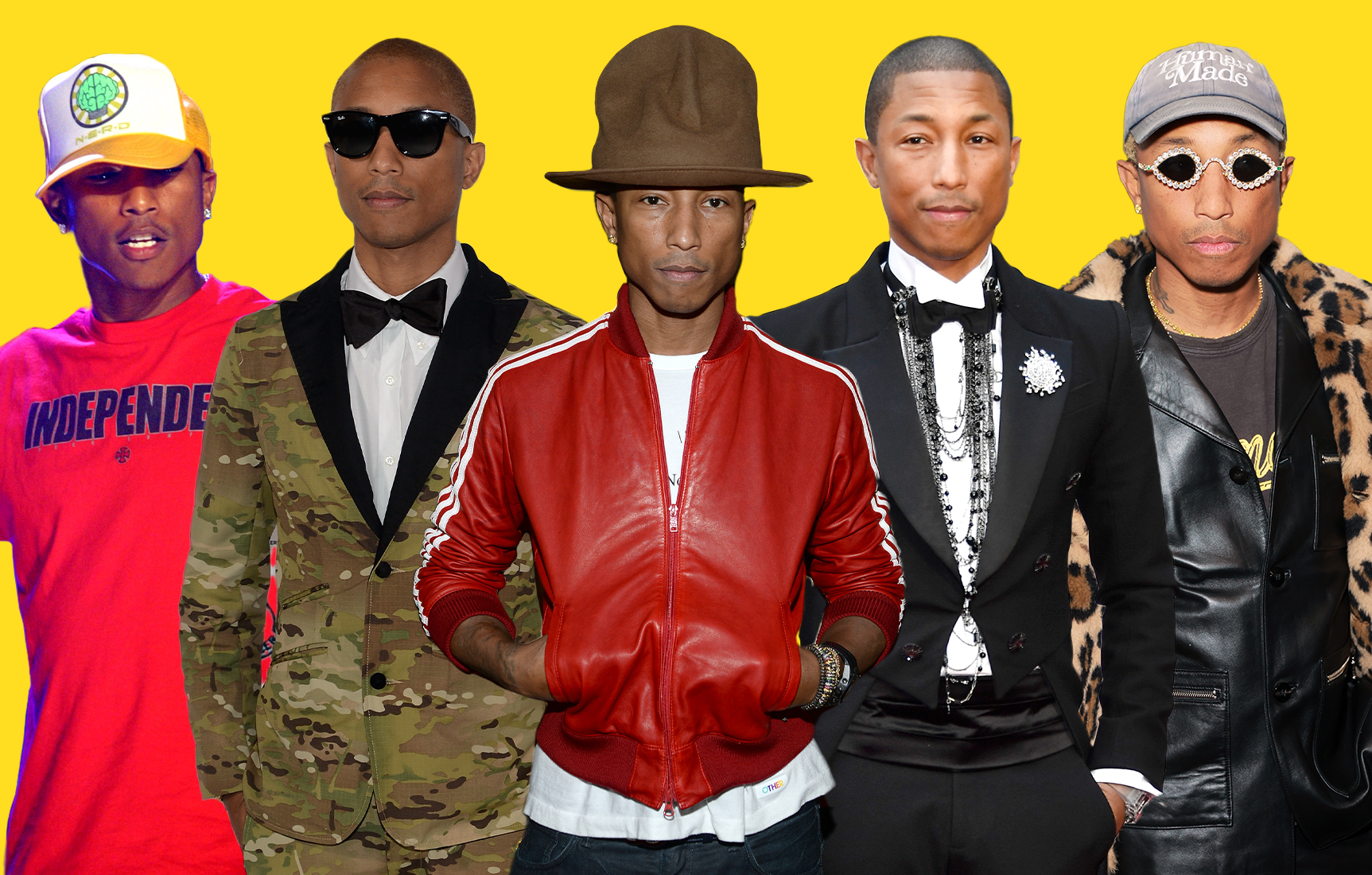 Us Singer Designer Pharrell Williams Leaves Editorial Stock Photo - Stock  Image