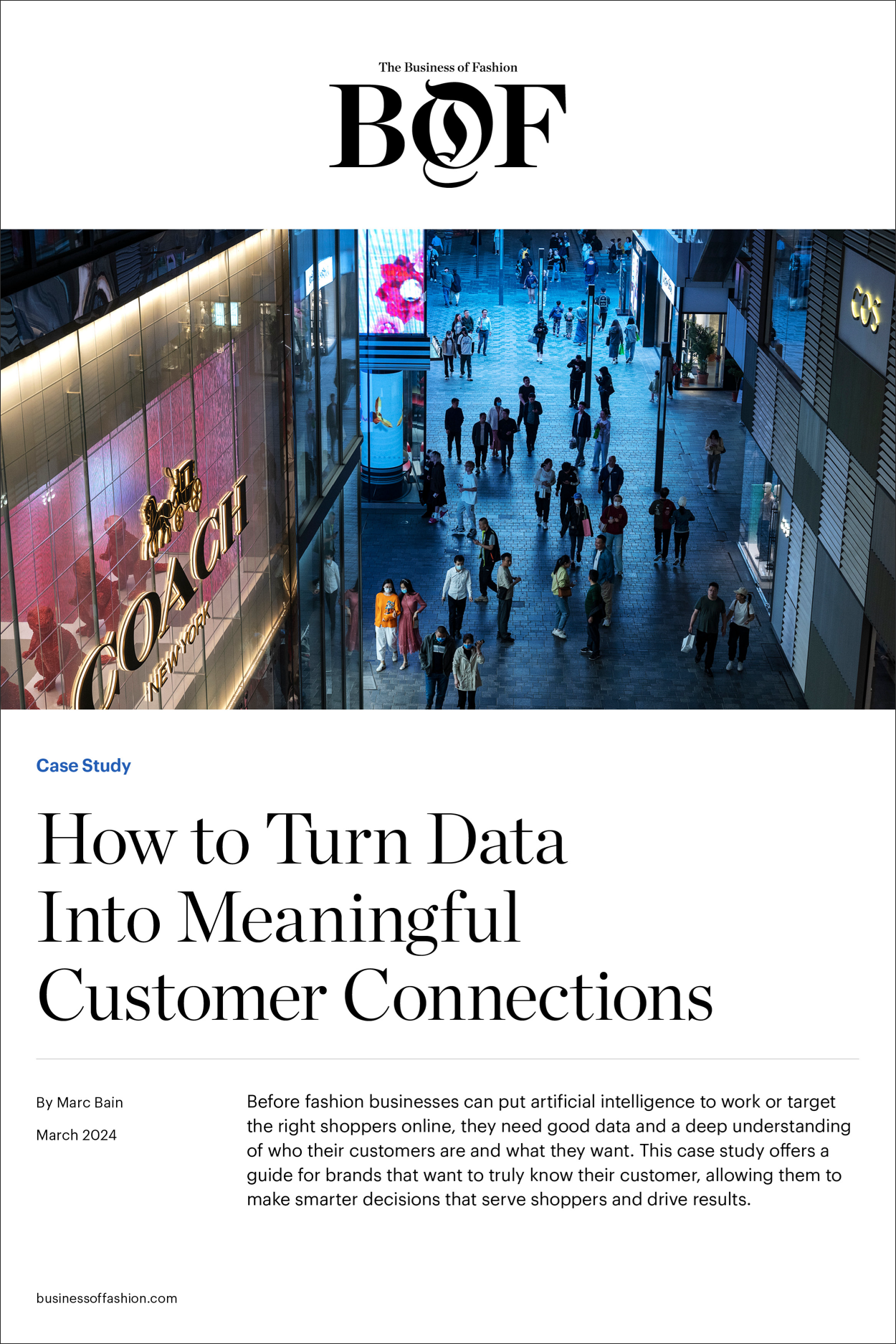 Case Study, How to Turn Data Into Meaningful Customer Connections