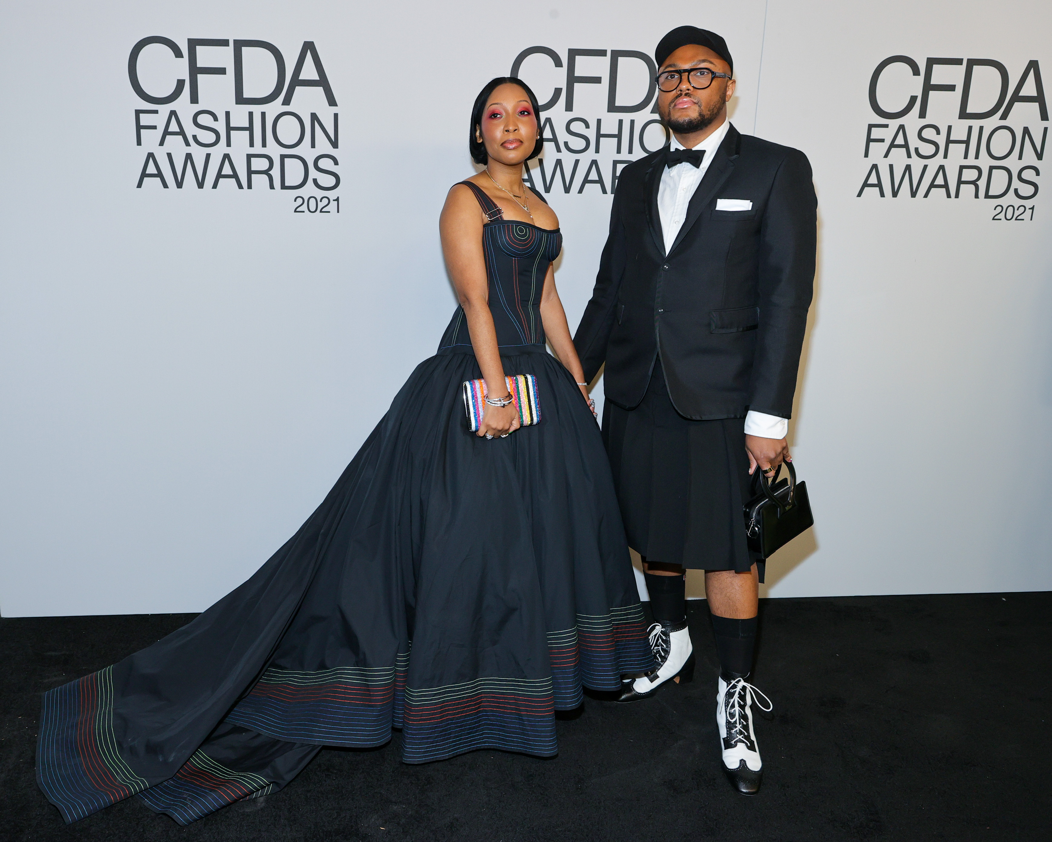 Dapper Dan at the 2021 CFDA Fashion Awards