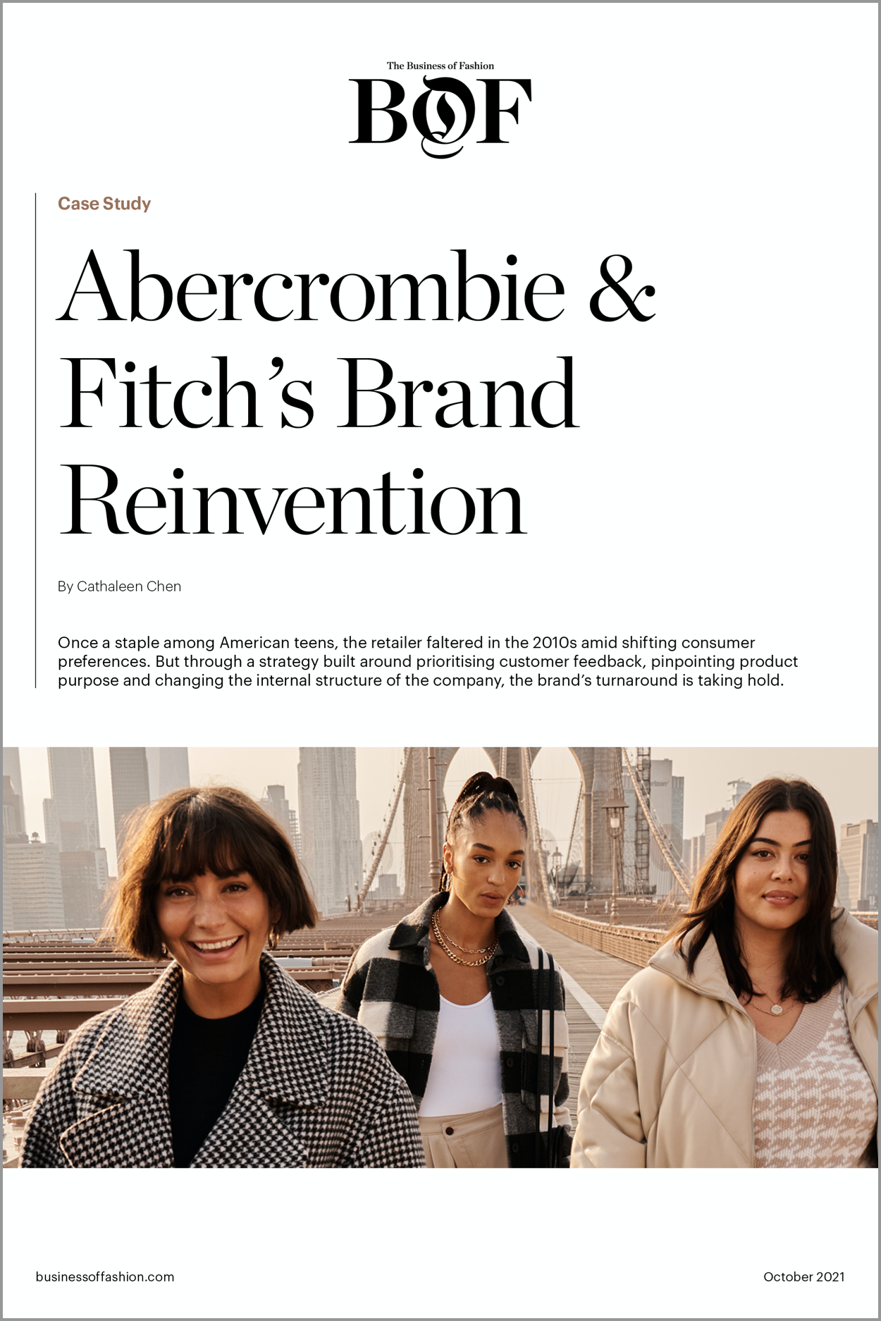 Case Study | Abercrombie u0026 Fitch's Brand Reinvention | BoF