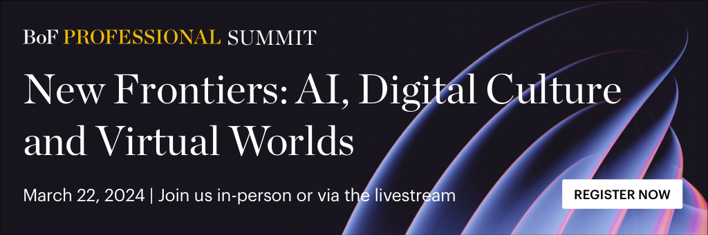 BoF Professional Summit - New Frontiers: AI, Digital Culture and Virtual Worlds - March 22, 2024