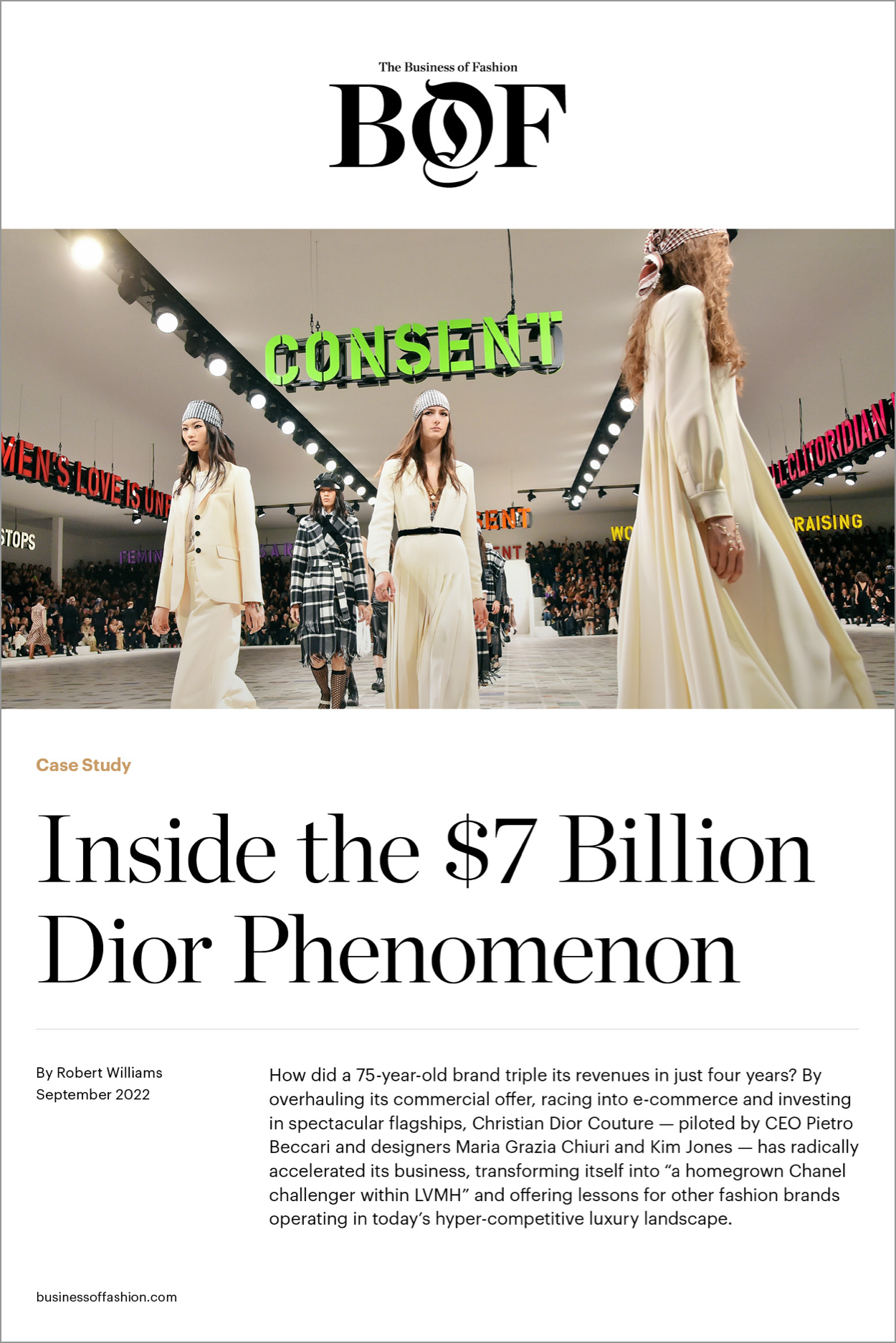 Dior Takes Fashion Week Marketing To New Highs  Jing Daily