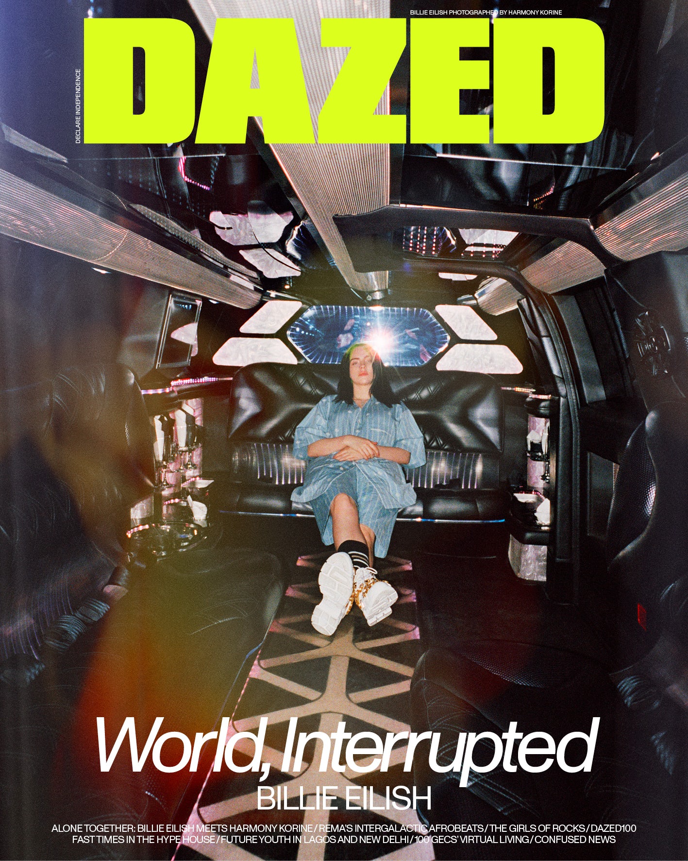 Dazed Magazine, Summer 2021. First issue under new Editor-in-Chief