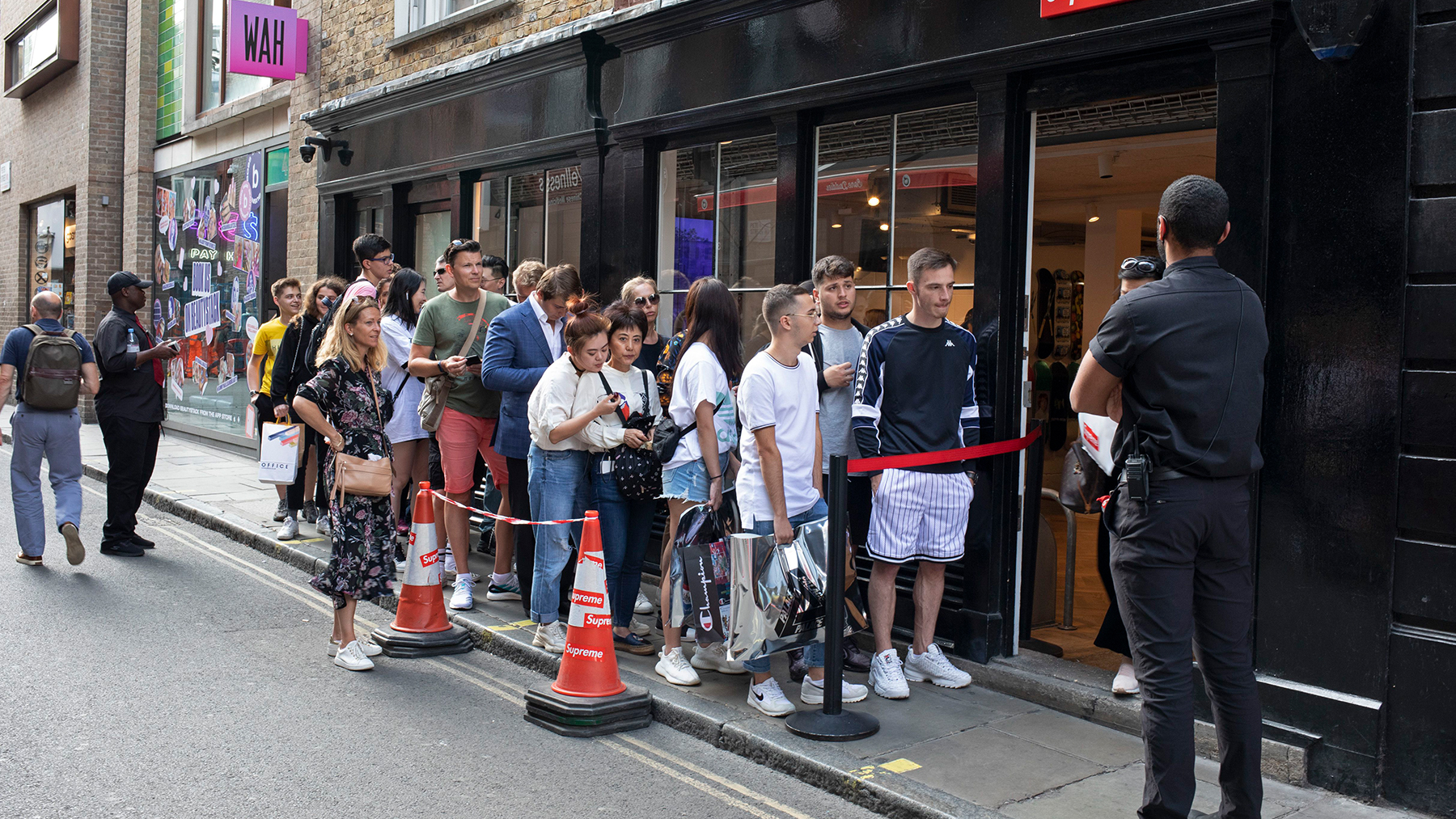 The Scene London's Louis Vuitton x Supreme Pop Up