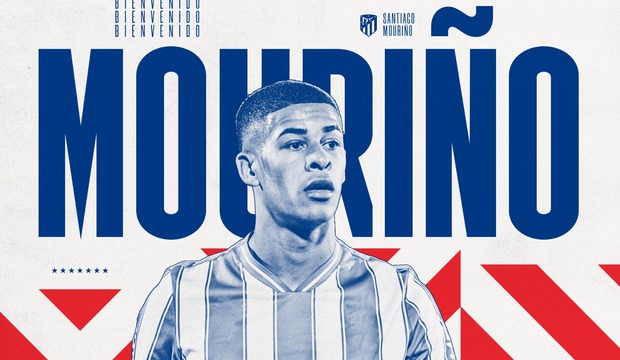 Oficial: Mouriño, jugador del Atlético hasta 2028