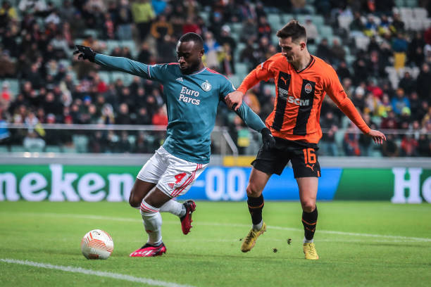 Resumen y goles del Shakhtar vs Feyenoord, ida de octavos de final de la Europa League