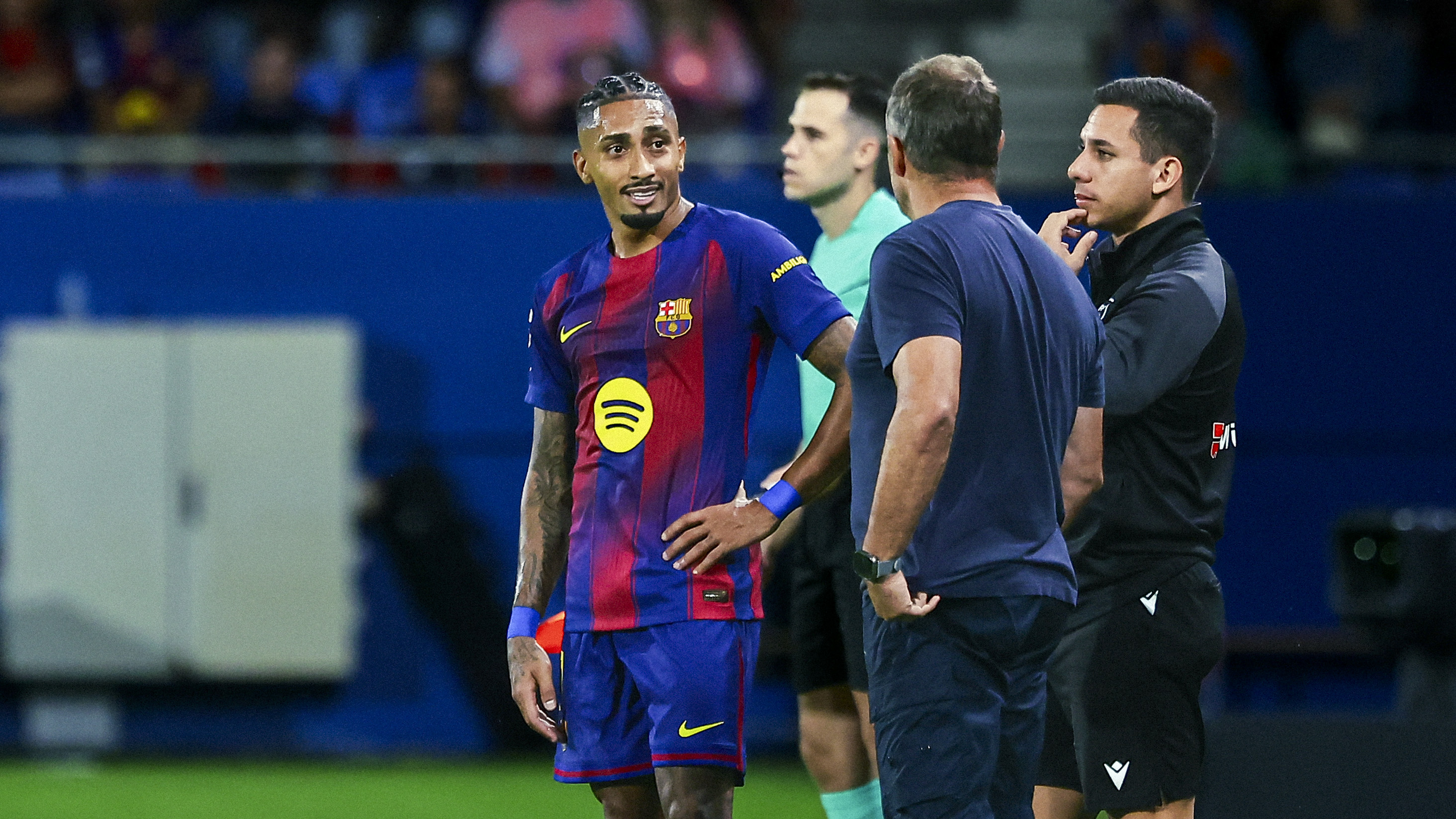 21/09/25
PARTIDO PRIMERA DIVISION  
BARCELONA - GETAFE  
RAPHINHA (11) FC BARCELONA
HANSI FLICK (E) FC BARCELONA