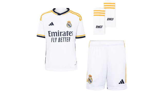 Camiseta Real Madrid 2023-2024 local blanca versión jugador