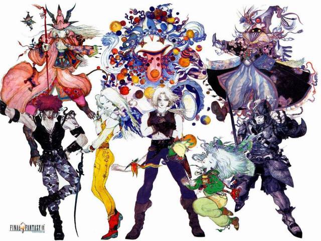 artista conceptual de fantasía final yoshitaka amano