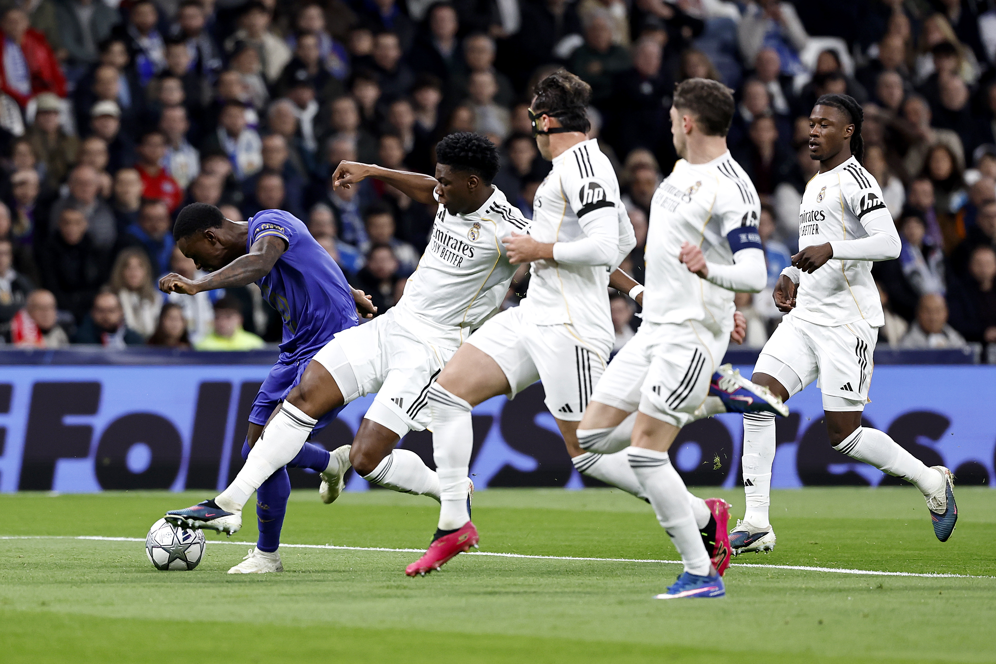 20/01/26 PARTIDO JORNADA 7 CHAMPIONS LEAGUE
REAL MADRID - MONACO
AURELIEN TCHOUAMENI RAUL ASENCIO FEDE VALVERDE EDUARDO CAMAVINGA