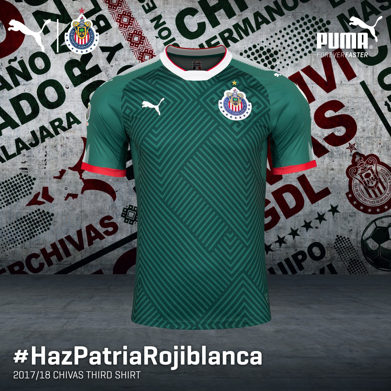 Uniforme de chivas discount verde