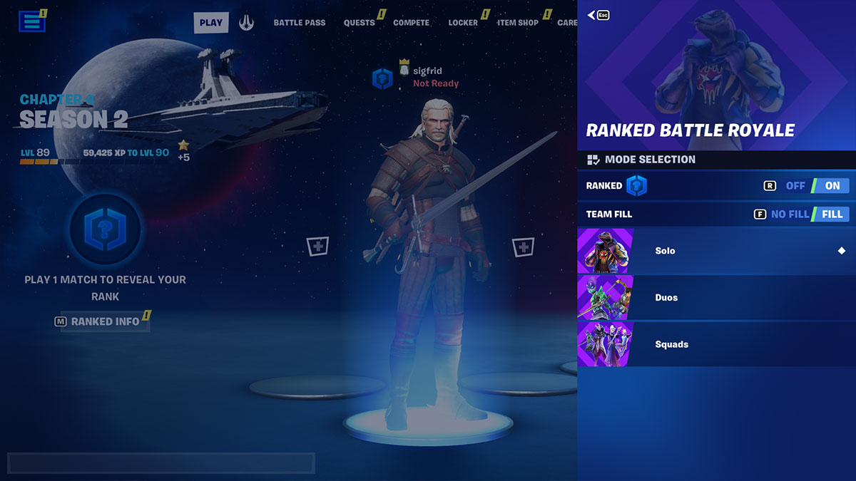 Easier Rewards Coming In Upcoming Fortnite Ranked Seasons