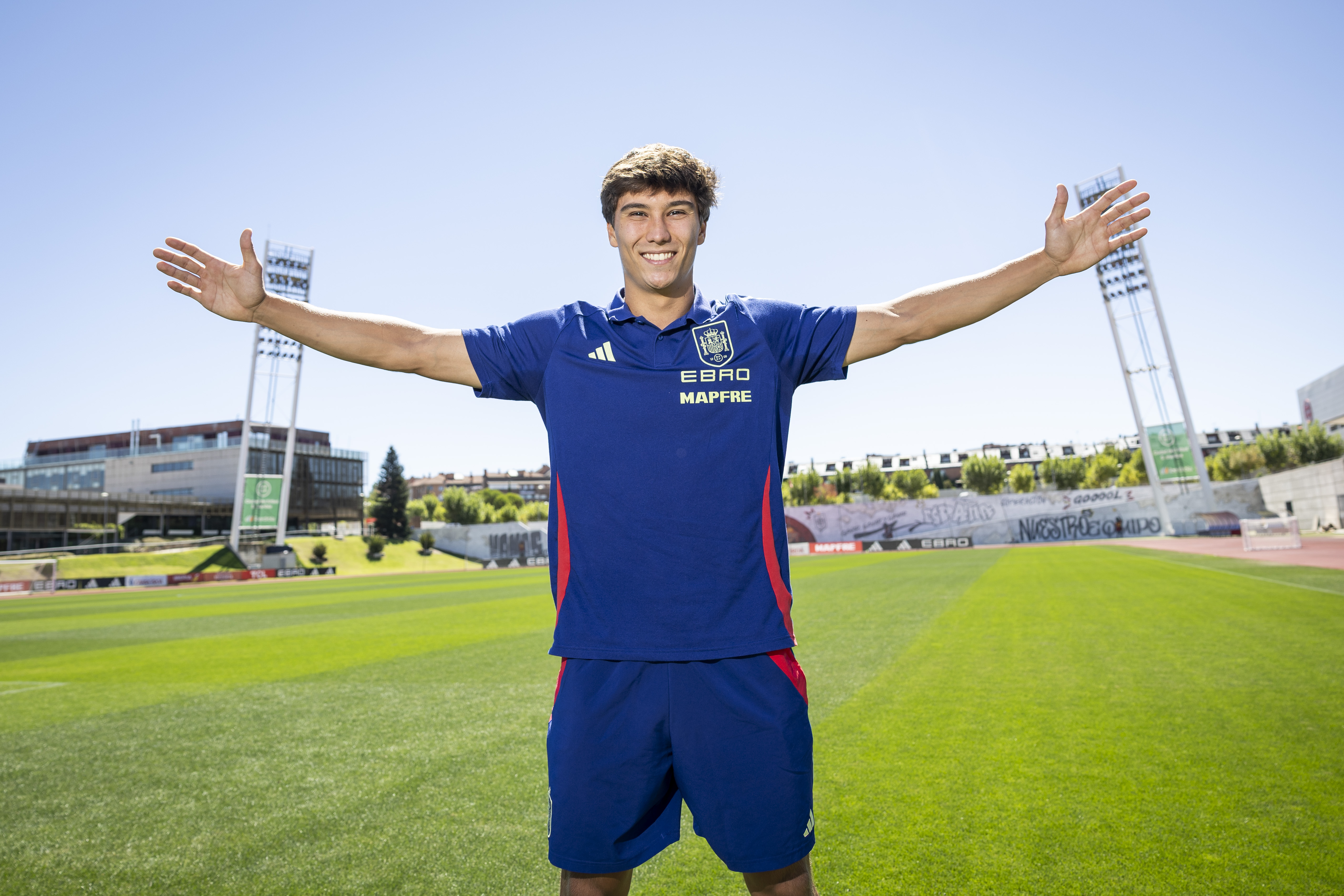 03/09/25 ENTREVISTA REAL MADRID SELECCION ESPAÑOLA SUB21 GONZALO GARCIA