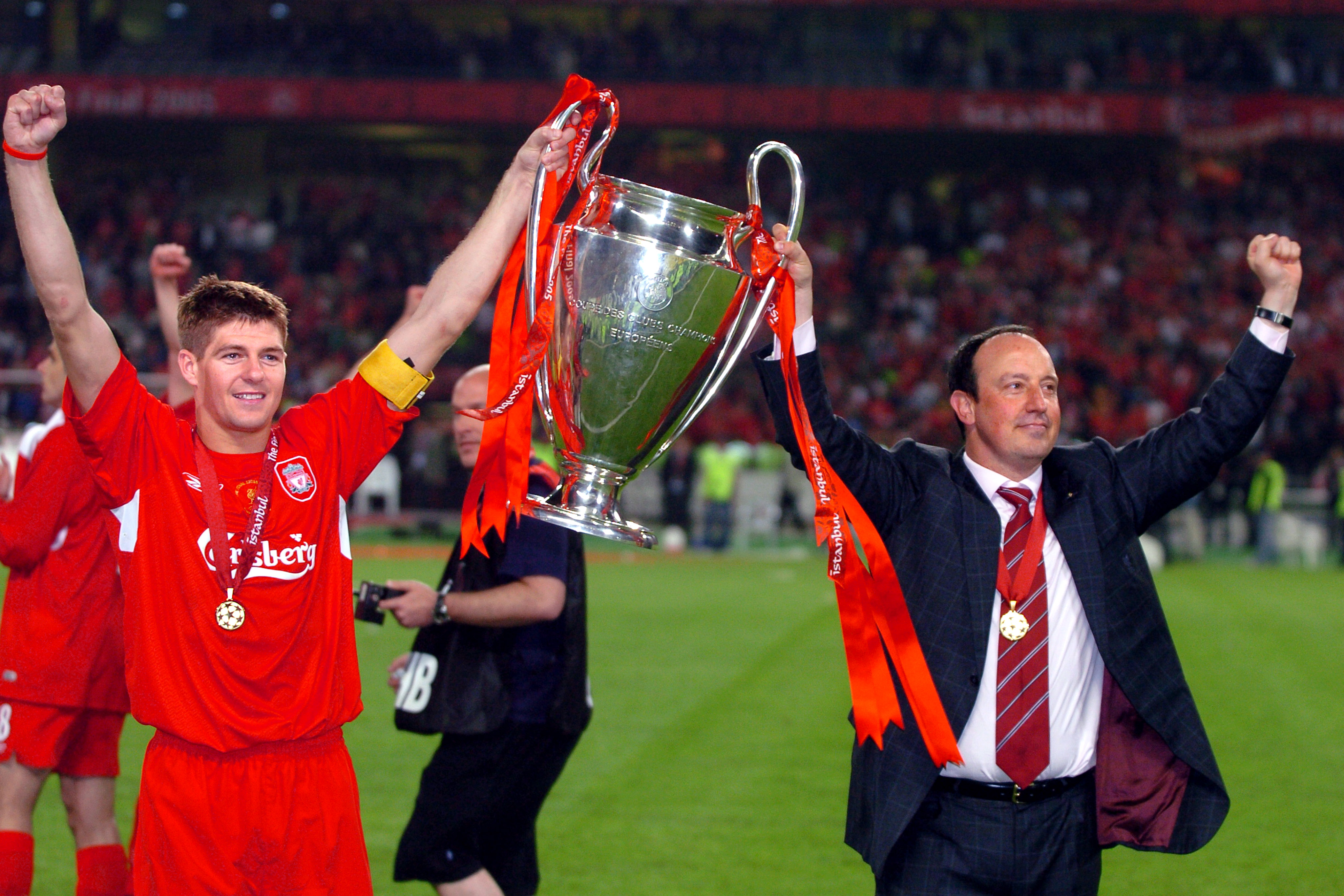 Чемпион уефа 2005. Benitez Liverpool. GTHL 2005.