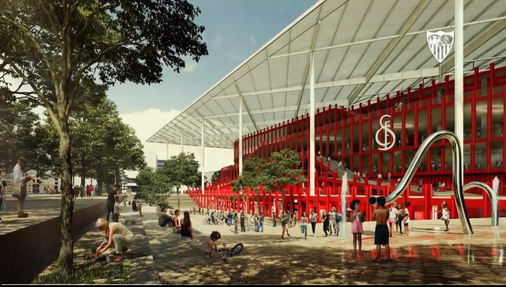 El nuevo Pizjuán del Sevilla: un tejado distinto al resto de estadios modernos y un fondo como ‘el muro’ de Dortmund