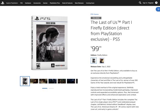 The Last of Us Part 1 para PS5: fecha, ediciones, mejoras y todo