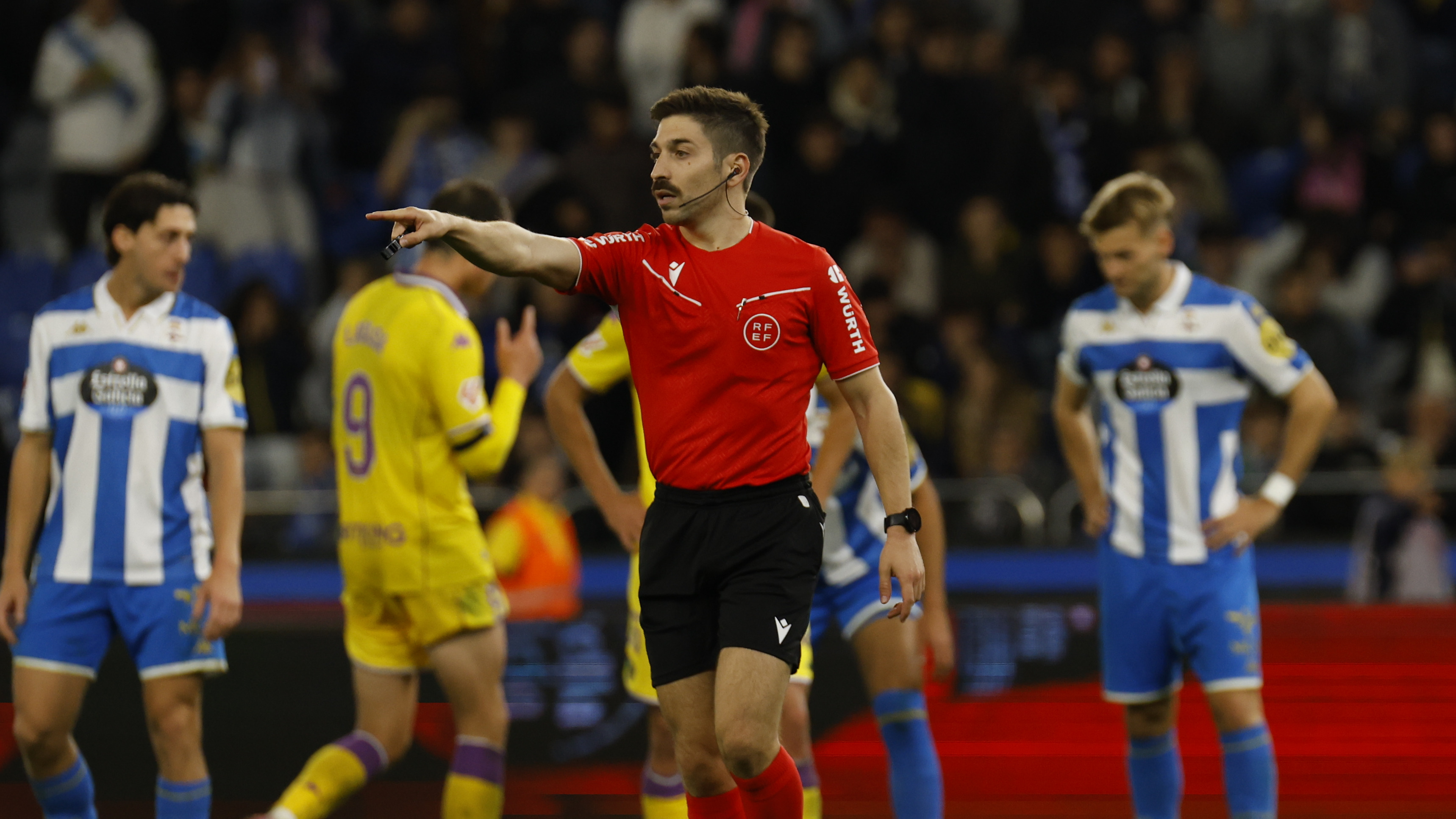 26/10/25 PARTIDO SEGUNDA DIVISION JORNADA 11 
DEPORTIVO DE LA CORUÑA - VALLADOLID
ARBITRO PALENCIA CABALLERO