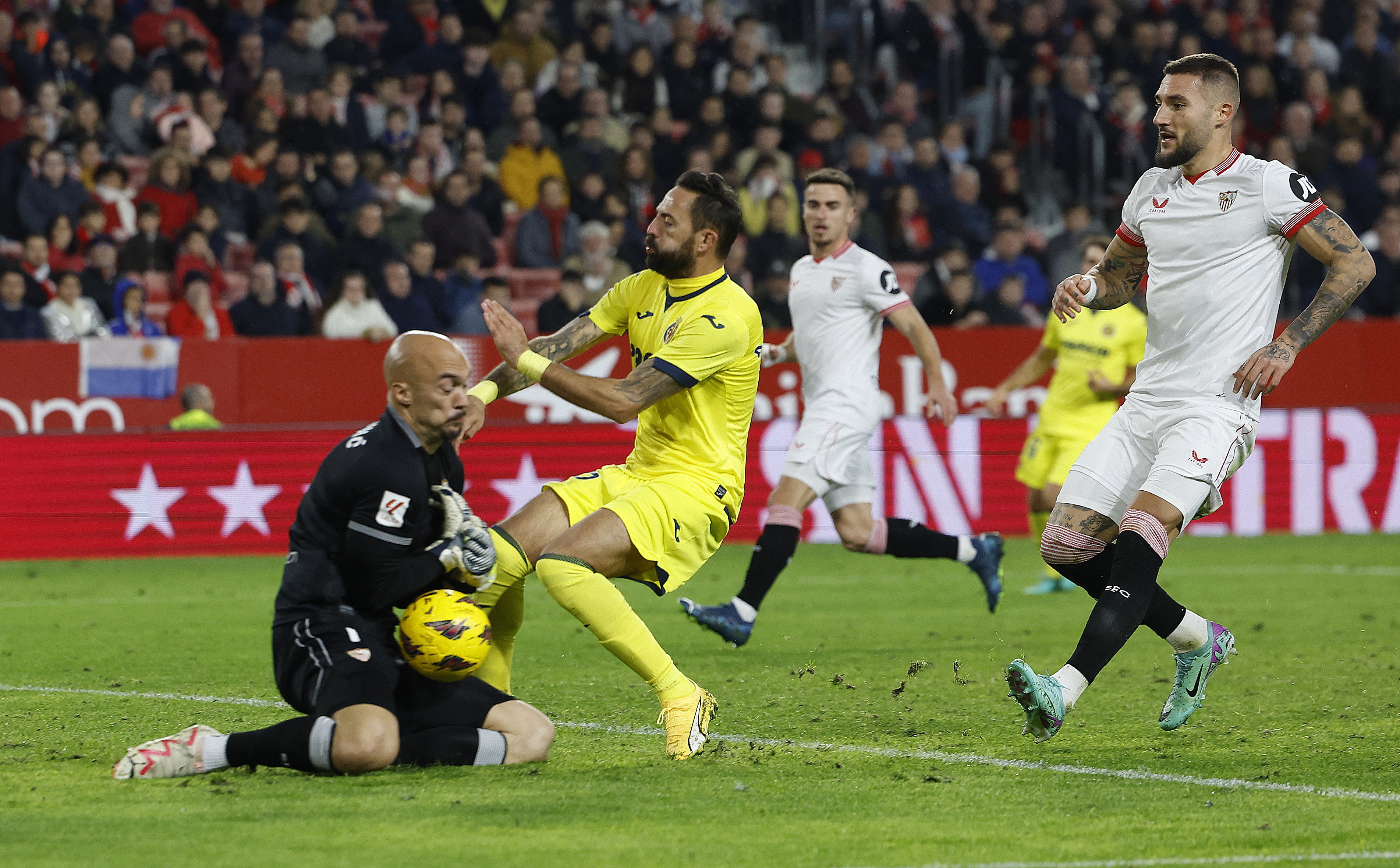 Resumen y goles del Sevilla vs Villarreal, jornada 15 de LaLiga EA Sports