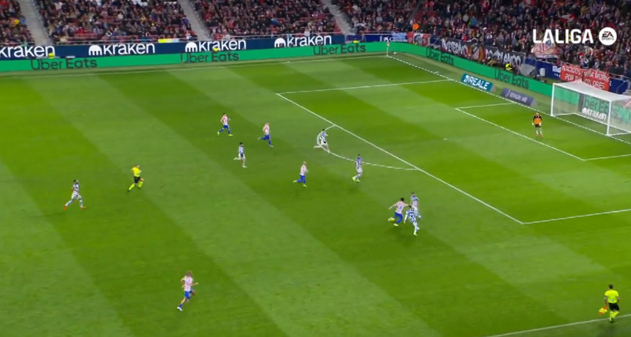 Es una reliquia a la altura de su leyenda: el hechizo de Griezmann para el 2-1 en el Metropolitano