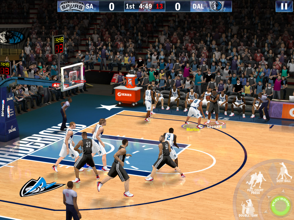 Captura de pantalla - NBA 2K13 (IPH)